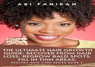 get [PDF] Download The Ultimate Hair Growth Guide: Recover from H