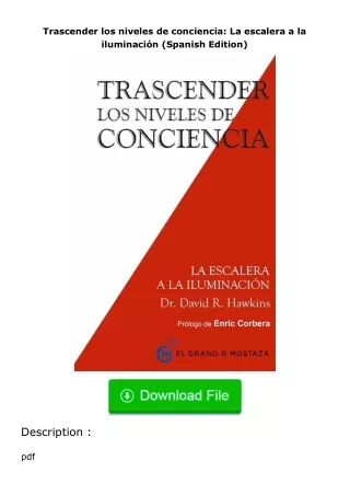 Download⚡PDF❤ Trascender los niveles de conciencia: La escalera a la iluminaci