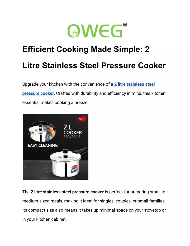 efficient cooking made simple 2