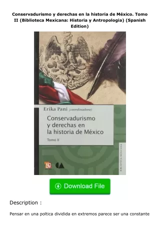 Download❤[READ]✔ Conservadurismo y derechas en la historia de México. Tomo II