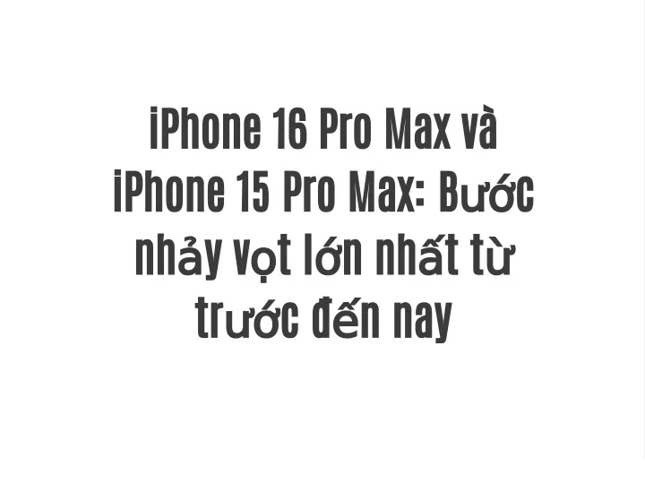 iphone 16 pro max v iphone
