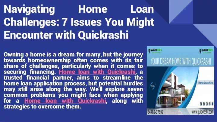 navigating home loan challenges 7 issues you might encounter with quickrashi