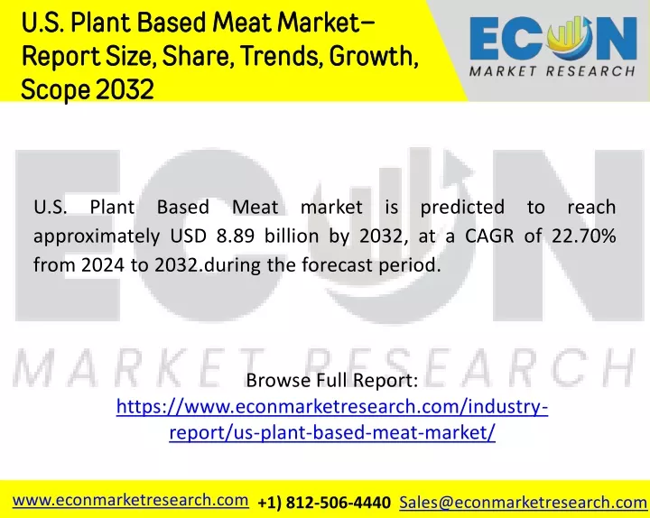 u s plant based meat market report size share