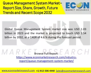 queue management system market report size share