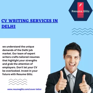 Boosting Your CV with Professional CV Writing Services in Delhi