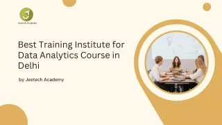 Best Training Institute for Data Analytics Course in Delhi by Jeetech Academy