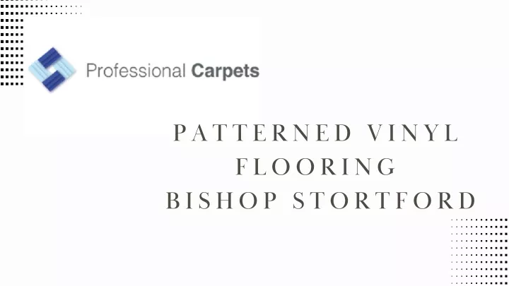 patterned vinyl flooring bishop stortford