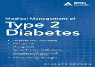 ✔ PDF_  Medical Management of Type 2 Diabetes
