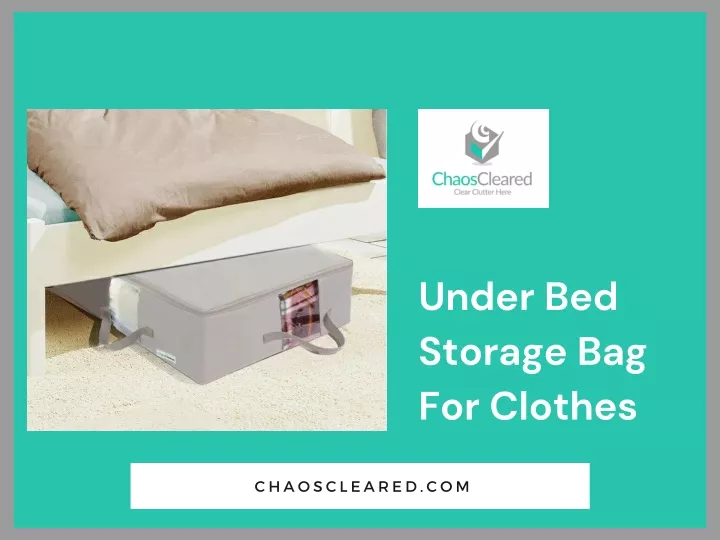 under bed storage bag for clothes