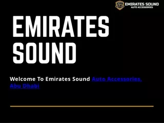 Emirates Sound