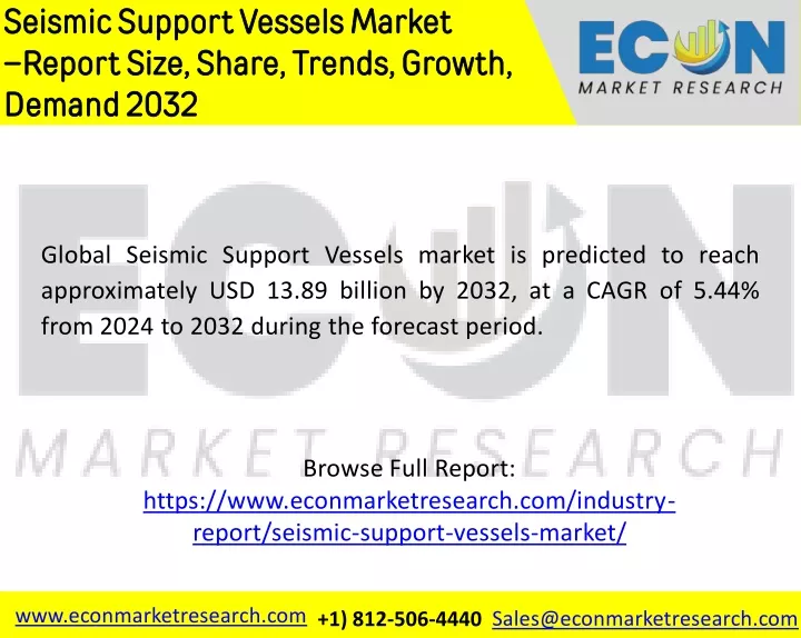 seismic support vessels market report size share