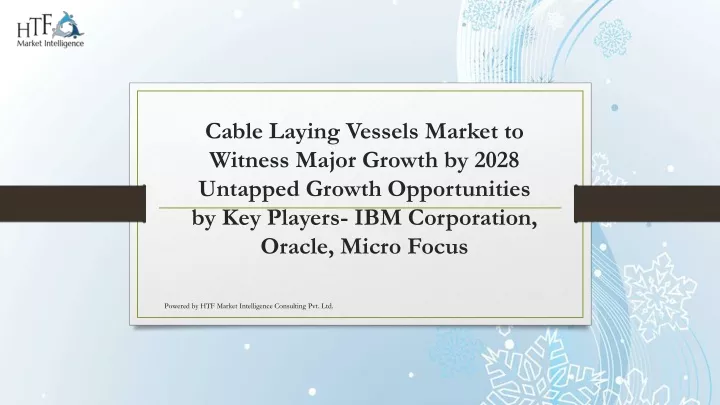 cable laying vessels market to witness major