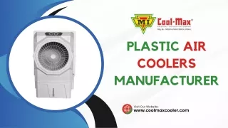 Best Plastic Air Coolers Manufacturer in India