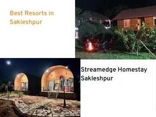 Best Resorts in Sakleshpur