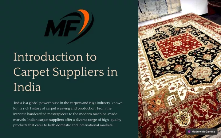 introduction to carpet suppliers in india