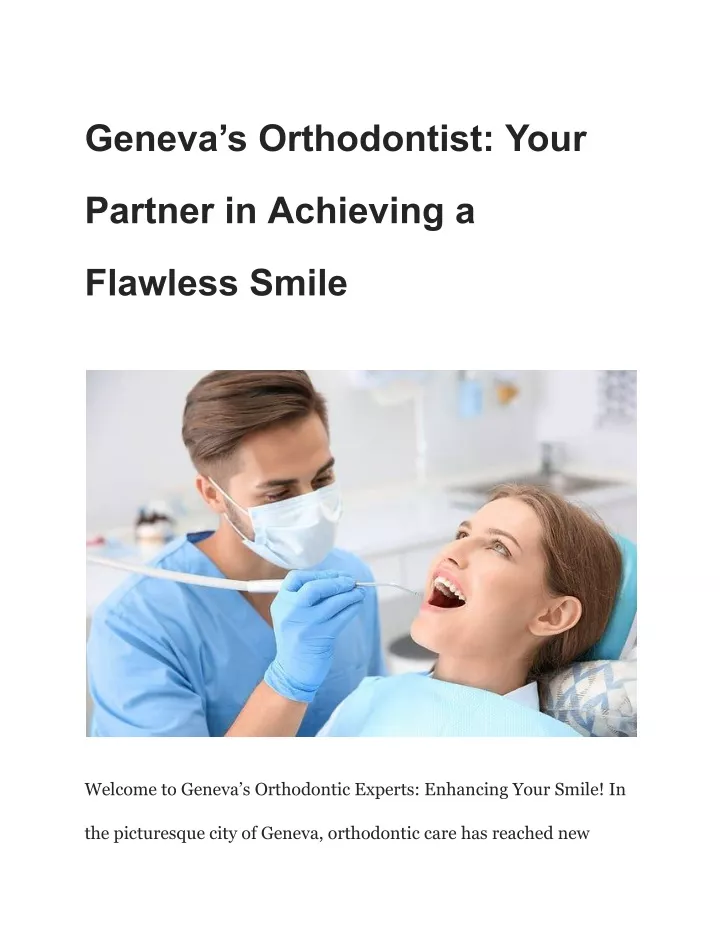 geneva s orthodontist your