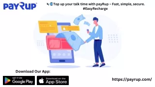 payRup Prepaid Your Instant Recharge Partner