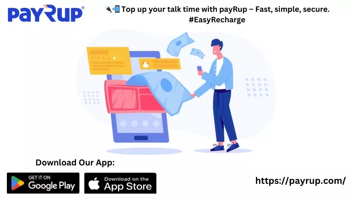 top up your talk time with payrup fast simple