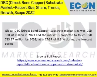 DBC (Direct Bond Copper) Substrate Market