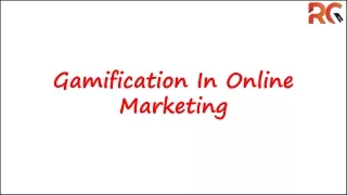 gamification in online marketing