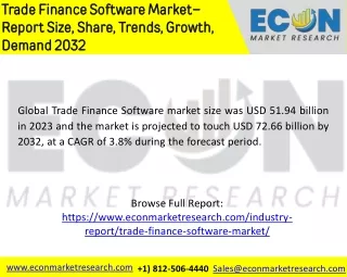 Trade Finance Software Market
