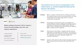 Dynamics 365 Marketing Implementation Experts