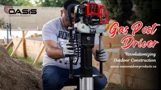 Powerful Gas Post Driver: Efficient Tool for Fencing and Landscaping