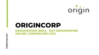 Origincorp  PDF
