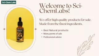 Choose sci- chemLabs high-quality products made from the finest ingredients.