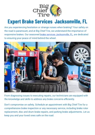 Expert Brake Services  Jacksonville, FL