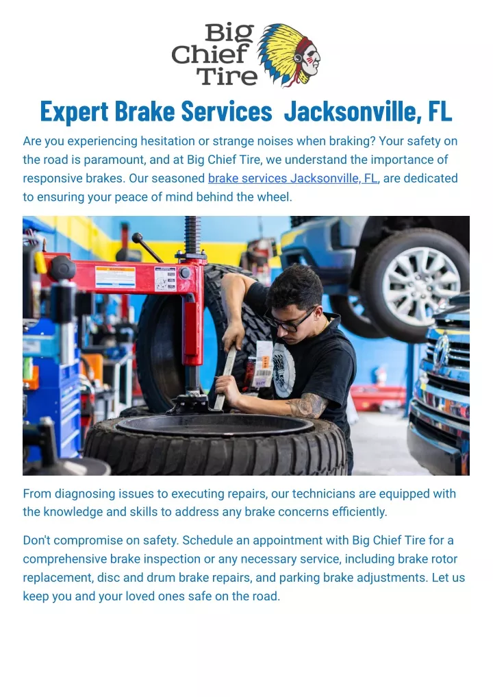 expert brake services jacksonville fl