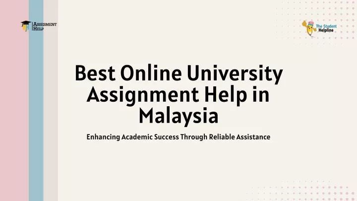 best online university assignment help