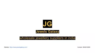 Wholesale Fashion Jewelry Manufacturers | PDF