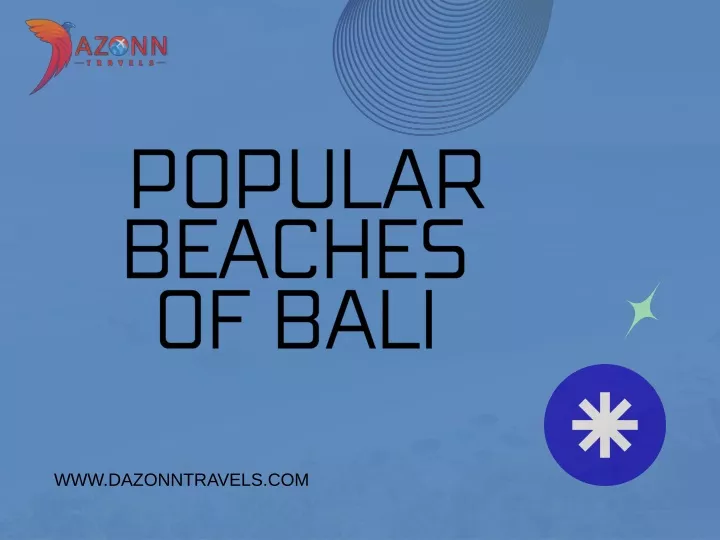 popular beaches of bali