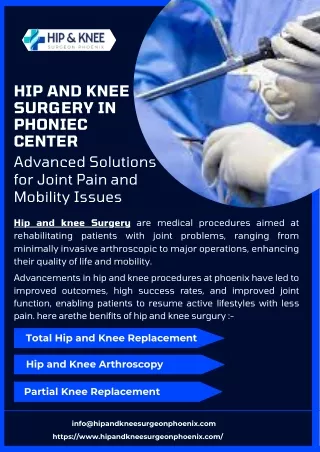 Advanced Solutions for Joint Pain and Mobility Issues