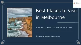Discover Melbourne's Charm: Unforgettable Melbourne City Tour Await