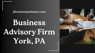 Business Advisory Firm York, PA