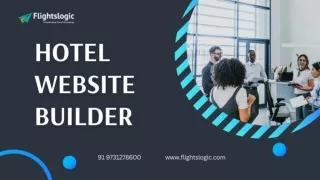 Hotel website builder