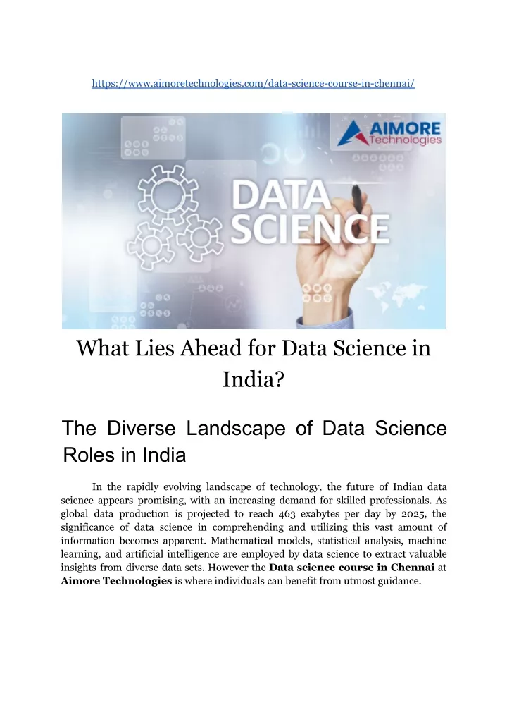 https www aimoretechnologies com data science