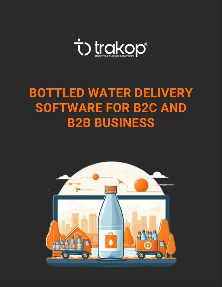 bottled water delivery software