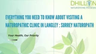 Get Natural Health Solutions with Naturopathic Clinic in Langley