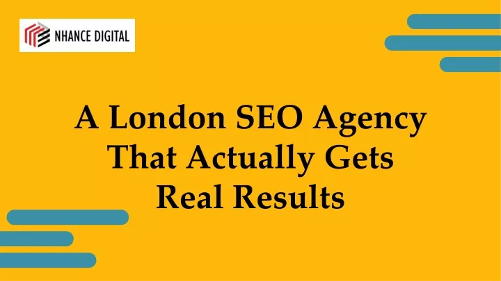 a london seo agency that actually gets real