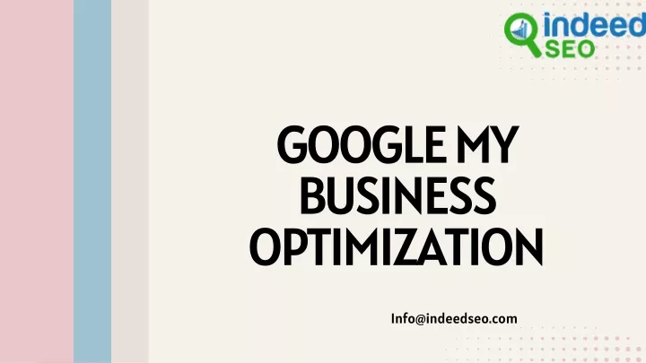 google my business optimization