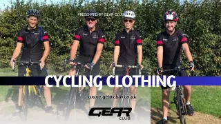 Enhance Your Ride with Quality Cycling Clothing