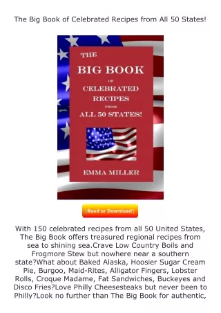 free read (✔️pdf❤️) The Big Book of Celebrated Recipes from All 50 States!