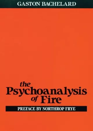 PDF_⚡ The Psychoanalysis of Fire