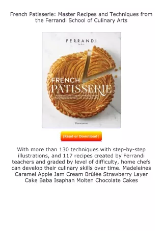 (❤️pdf)full✔download French Patisserie: Master Recipes and Techniques from