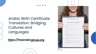 Arabic Birth Certificate Translation_ Bridging Cultures and Languages