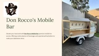 Don Roccos Mobile Bars
