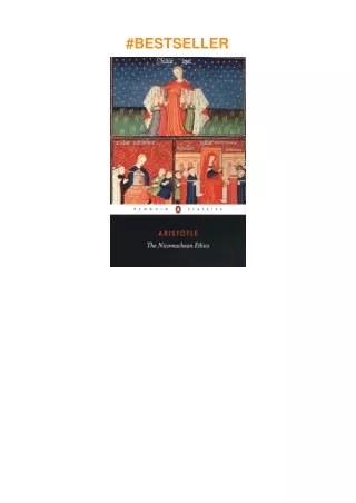 pdf✔download The Nicomachean Ethics (Penguin Classics)